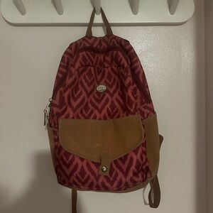 Roxy Chevron Print Backpack
